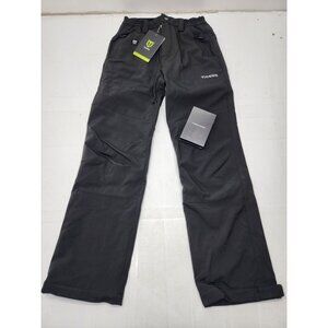 TIDEWE Mens Hunting Pants Heated w/Battery Pack Water Resistant Black Size M